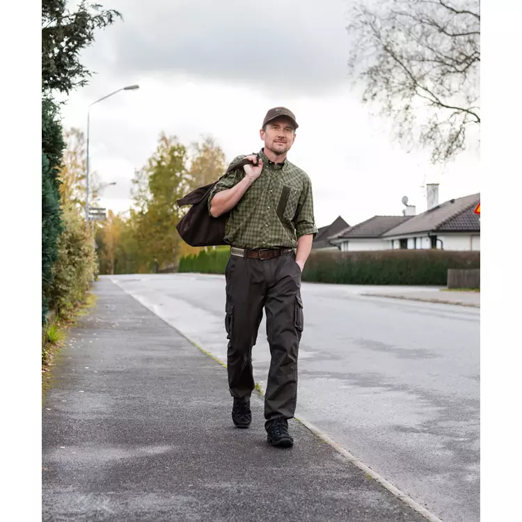 Pinewood Wolf Hemd, Jagd Olive, Herren 3 Pinewood Wolf Hemd, Jagd Olive, Herren – Bild 3