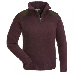 Pinewood Hurricane Damen Strickpullover Mit Membran, Dark Burgundy