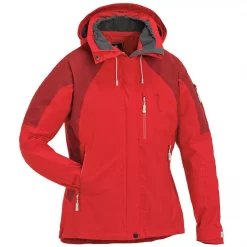 Pinewood Isaberg Damen Shelljacke, Rot