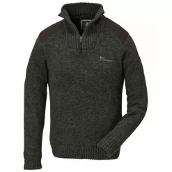 Pinewood Hurricane Damen Strickpullover Mit Membran, Dunkelgrün, Dunkelgrün -Günstiges Pinewood Geschäft 103757 10 1
