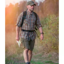 Pinewood Serengeti Shorts, Olivgrün, Herren, Dark Anthracite -Günstiges Pinewood Geschäft 106453 20