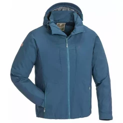 Pinewood Tiveden Jacke, Blå/Dunkelblau, Herren, Schwarz