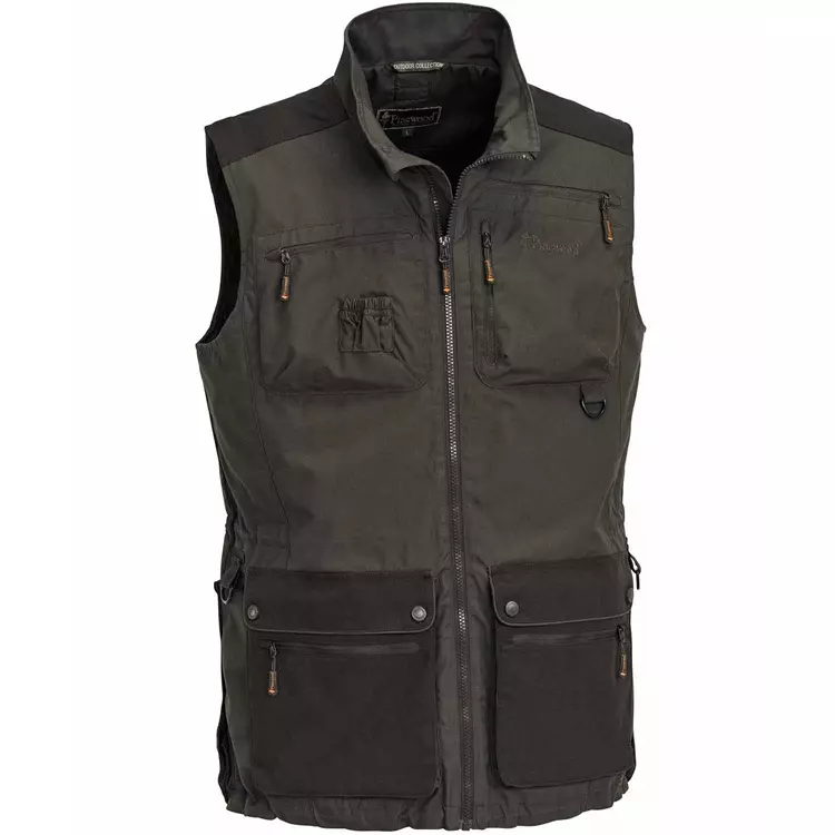 Pinewood New Dog Sportweste, Dunkeloliv/Wildlederbraun, Herren 5 Pinewood New Dog Sportweste, Dunkeloliv/Wildlederbraun, Herren – Bild 5