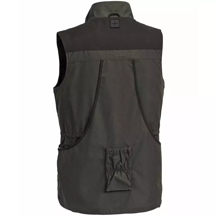 Pinewood New Dog Sportweste, Dunkeloliv/Wildlederbraun, Herren 3 Pinewood New Dog Sportweste, Dunkeloliv/Wildlederbraun, Herren – Bild 3