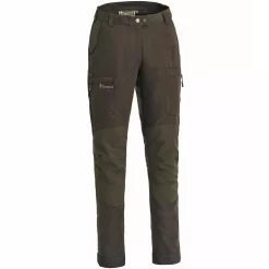 Pinewood Caribou Hunt Damenhose, Suede Brown/dark Olive