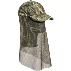 Pinewood Camou Kappe Mit Moskitonetz, Camouflage, Herren