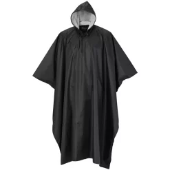 Pinewood Rainfall Poncho, Schwarz, Herren
