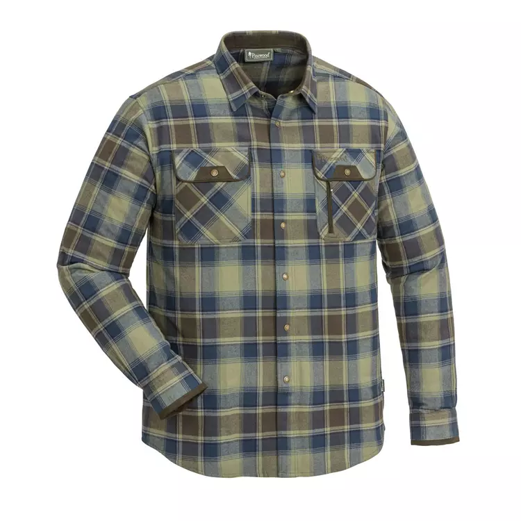 Pinewood Prestwick Hemd, L. Green/Navy, Herren 6 Pinewood Prestwick Hemd, L. Green/Navy, Herren – Bild 6