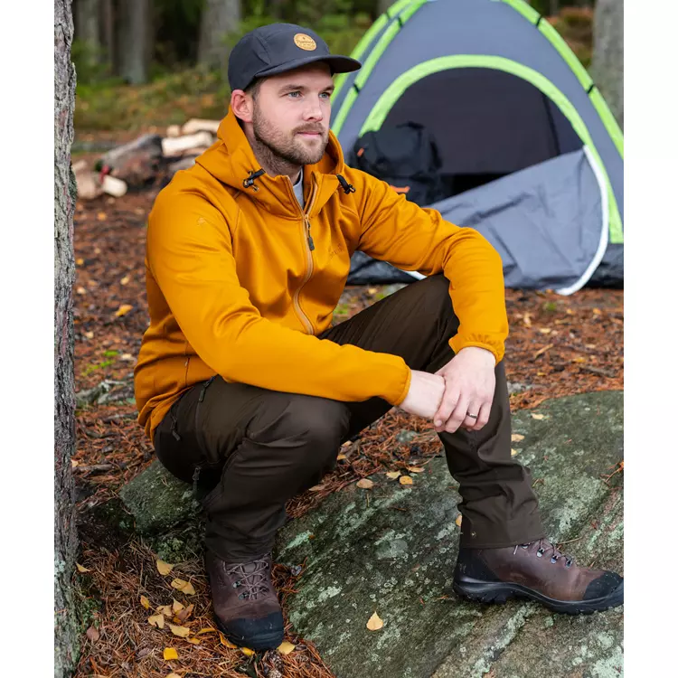 Pinewood Himalaya Active Sweatshirt, Senf, Herren 3 Pinewood Himalaya Active Sweatshirt, Senf, Herren – Bild 3