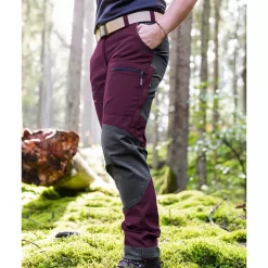 Pinewood Caribou TC Insect-Stop Damenhose, Plum/Dark Anthracite -Günstiges Pinewood Geschäft 122699 20