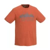 Pinewood Forest T-Shirt, Terracotta Melange, Herren