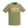 Pinewood Forest T-Shirt, Leaf Melange, Herren