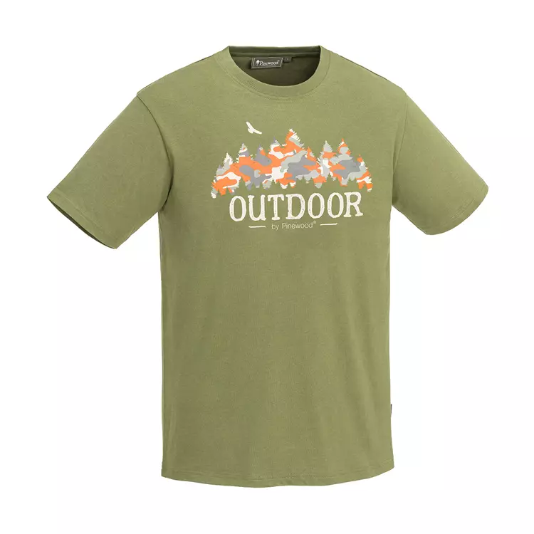 Pinewood Forest T-Shirt, Leaf Melange, Herren 1 Pinewood Forest T-Shirt, Leaf Melange, Herren