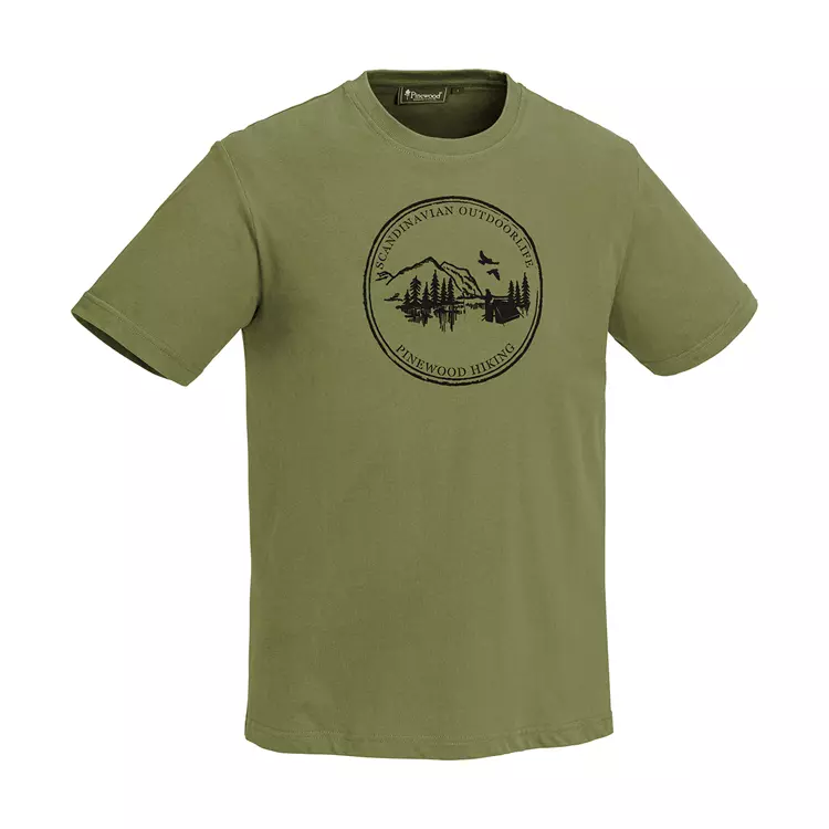 Pinewood Camp T-Shirt, Leaf, Herren 5 Pinewood Camp T-Shirt, Leaf, Herren – Bild 5