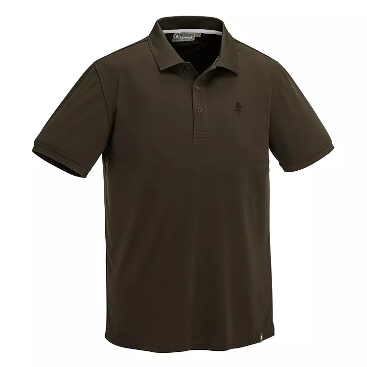 Pinewood Ramsey Piqué-Poloshirt, Grün, Herren, Suede Brown 4 Pinewood Ramsey Piqué-Poloshirt, Grün, Herren, Suede Brown – Bild 4