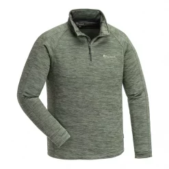 Pinewood Abisko Midlayer, Dark Green Melange, Herren