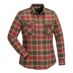 Pinewood Prestwick Exclusive Damenhemd, Dunkles Kupfer/Wildleder Braun -Günstiges Pinewood Geschäft 129193 10 2