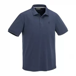 Pinewood Ramsey Piqué-Poloshirt, Dunkel Marine, Herren