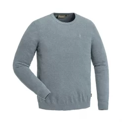 Pinewood Värnamo Crewneck Strick Pullover, Dunkles Kupfer Melange, Herren -Günstiges Pinewood Geschäft 129273 10 1