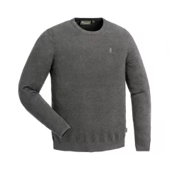 Pinewood Värnamo Crewneck Strick Pullover, Dunkles Kupfer Melange, Herren -Günstiges Pinewood Geschäft 129275 10 1