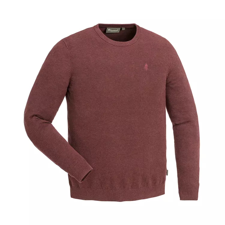 Pinewood Värnamo Crewneck Strick Pullover, Grün Melange, Herren, Mole Melange 8 Pinewood Värnamo Crewneck Strick Pullover, Grün Melange, Herren, Mole Melange – Bild 8