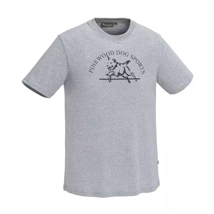 Pinewood Dog Sports T-shirt, Light Grey Melange, Herren 1 Pinewood Dog Sports T-shirt, Light Grey Melange, Herren