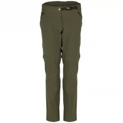 Pinewood Everyday Travel Zip-Off Damenhose, Grün, Charcoal