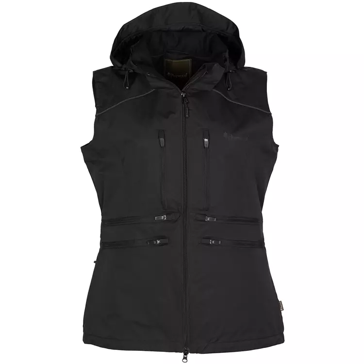 Pinewood Dog Sports Windblocker Damenweste, Moosgrün, Marron Rose 5 Pinewood Dog Sports Windblocker Damenweste, Moosgrün, Marron Rose – Bild 5