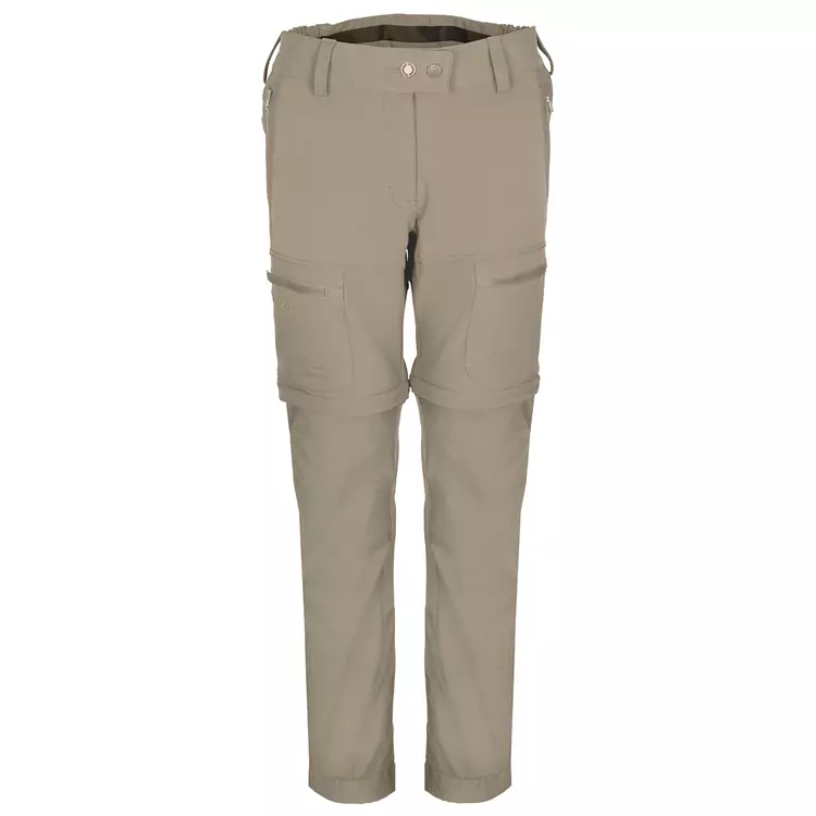 Pinewood Finnveden Hybrid Zip-off Damenhose, Hell Khaki 1 Pinewood Finnveden Hybrid Zip-off Damenhose, Hell Khaki