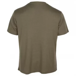 Pinewood T-Shirt Mit Merinowolle, Grün, Herren, Grün -Günstiges Pinewood Geschäft 132056 20