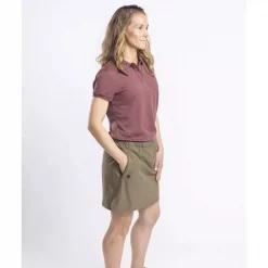 Pinewood Ramsey Piqué-Poloshirt Für Damen, Marron Rose -Günstiges Pinewood Geschäft 132087 20