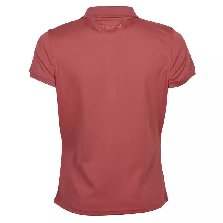 Pinewood Ramsey Piqué-Poloshirt Für Damen, Rusty Pink 3 Pinewood Ramsey Piqué-Poloshirt Für Damen, Rusty Pink – Bild 3