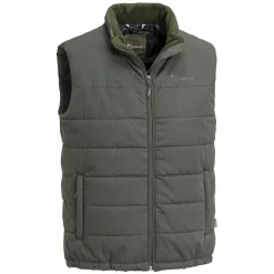 Pinewood Värnamo Steppweste, Dunkelgrün, Herren, Mole Brown/dark Copper