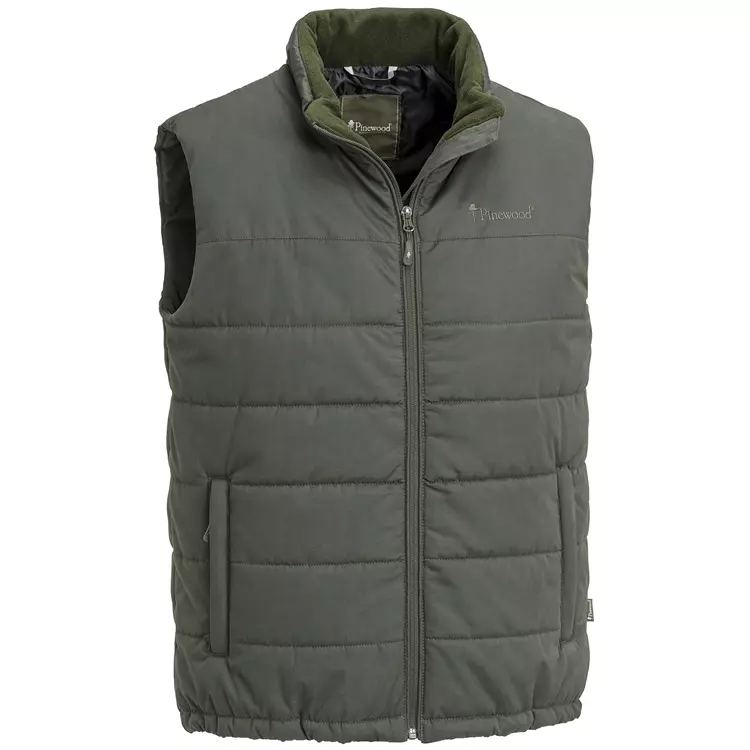 Pinewood Värnamo Steppweste, Dunkelgrün, Herren, Mole Brown/dark Copper 3 Pinewood Värnamo Steppweste, Dunkelgrün, Herren, Mole Brown/dark Copper – Bild 3
