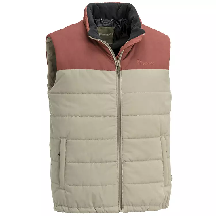 Pinewood Värnamo Steppweste, Mole Brown/Dark Copper, Herren 1 Pinewood Värnamo Steppweste, Mole Brown/Dark Copper, Herren