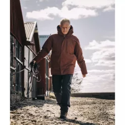 Pinewood Värnamo Padded Jacke, Dark Copper, Herren -Günstiges Pinewood Geschäft 132106 20