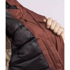 Pinewood Värnamo Padded Jacke, Dark Copper, Herren -Günstiges Pinewood Geschäft 132106 30