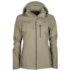Pinewood Finnveden Hybrid Damen Outdoorjacke, Hell Khaki -Günstiges Pinewood Geschäft 132126 10 1
