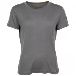 Pinewood Damen T-shirt Mit Merinowolle, Grau