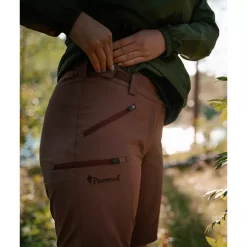 Pinewood Abisko Damenshorts, Marron Rose -Günstiges Pinewood Geschäft 132137 30