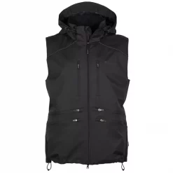 Pinewood Dog Sports Windblocker Weste, Schwarz, Herren