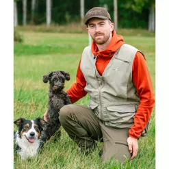 Pinewood Dog Sports 2.0 Weste, Hell Khaki, Herren -Günstiges Pinewood Geschäft 132173 20