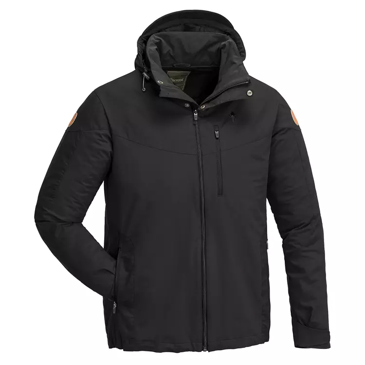 Pinewood Finnveden Hybrid Outdoorjacke, Schwarz, Herren 5 Pinewood Finnveden Hybrid Outdoorjacke, Schwarz, Herren – Bild 5