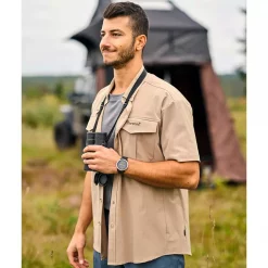 Pinewood Everyday Travel Kurzarmhemd, Sand, Herren -Günstiges Pinewood Geschäft 132208 20