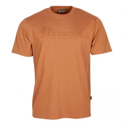 Pinewood Outdoor Life T-Shirt, Licht Terracotta, Herren