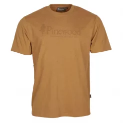 Pinewood Outdoor Life T-Shirt, Bronze, Herren