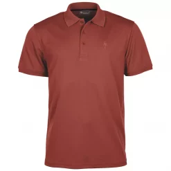 Pinewood Ramsey Piqué-Poloshirt, Suede Brown, Herren -Günstiges Pinewood Geschäft 132277 10 4