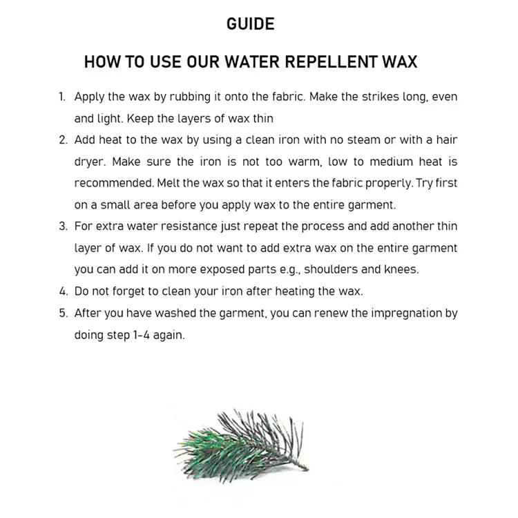 Pinewood Water Repellent Wachs, Gelb, Herren 5 Pinewood Water Repellent Wachs, Gelb, Herren – Bild 5