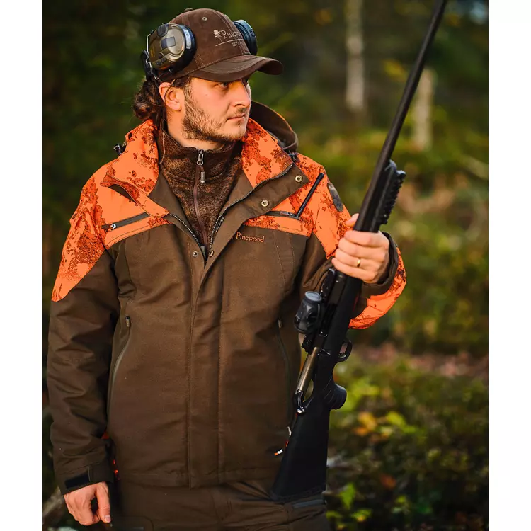 Pinewood Hunter Pro Xtreme 2.0 Jacke, Moosgrün/strata Blaze, Herren 3 Pinewood Hunter Pro Xtreme 2.0 Jacke, Moosgrün/strata Blaze, Herren – Bild 3