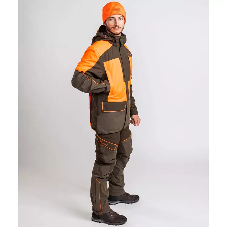 Pinewood Thorn Resistant Jacke, Moosgrün/Orange, Herren 7 Pinewood Thorn Resistant Jacke, Moosgrün/Orange, Herren – Bild 7